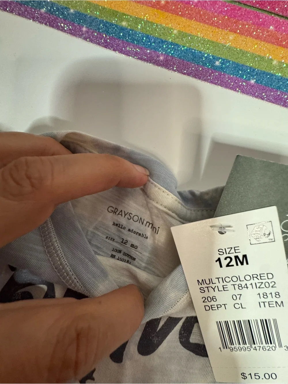 Brave & Kind Tie-Dye Tee and Navy Jogger Set - Kids Underwear